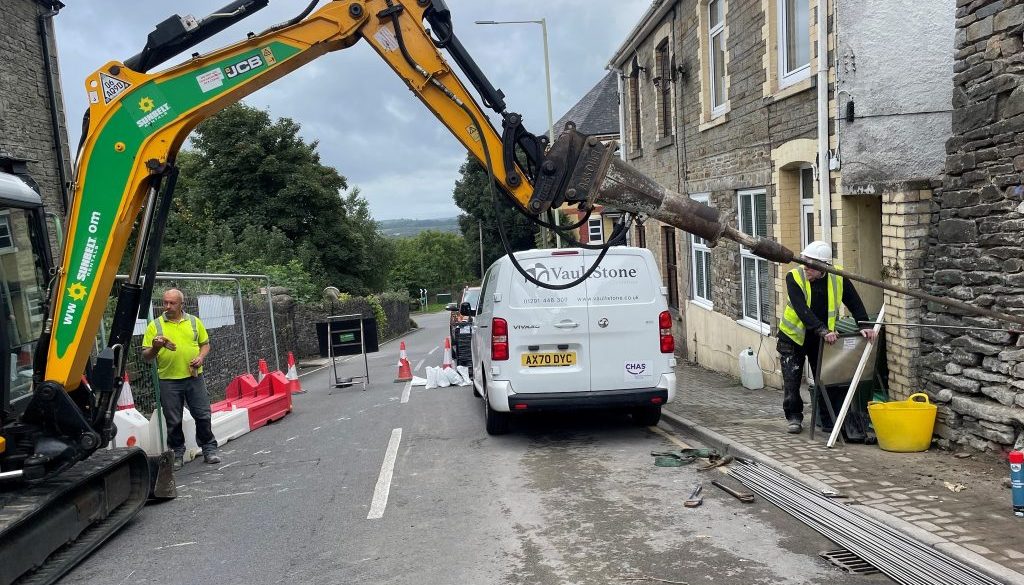 Llantrisant installing